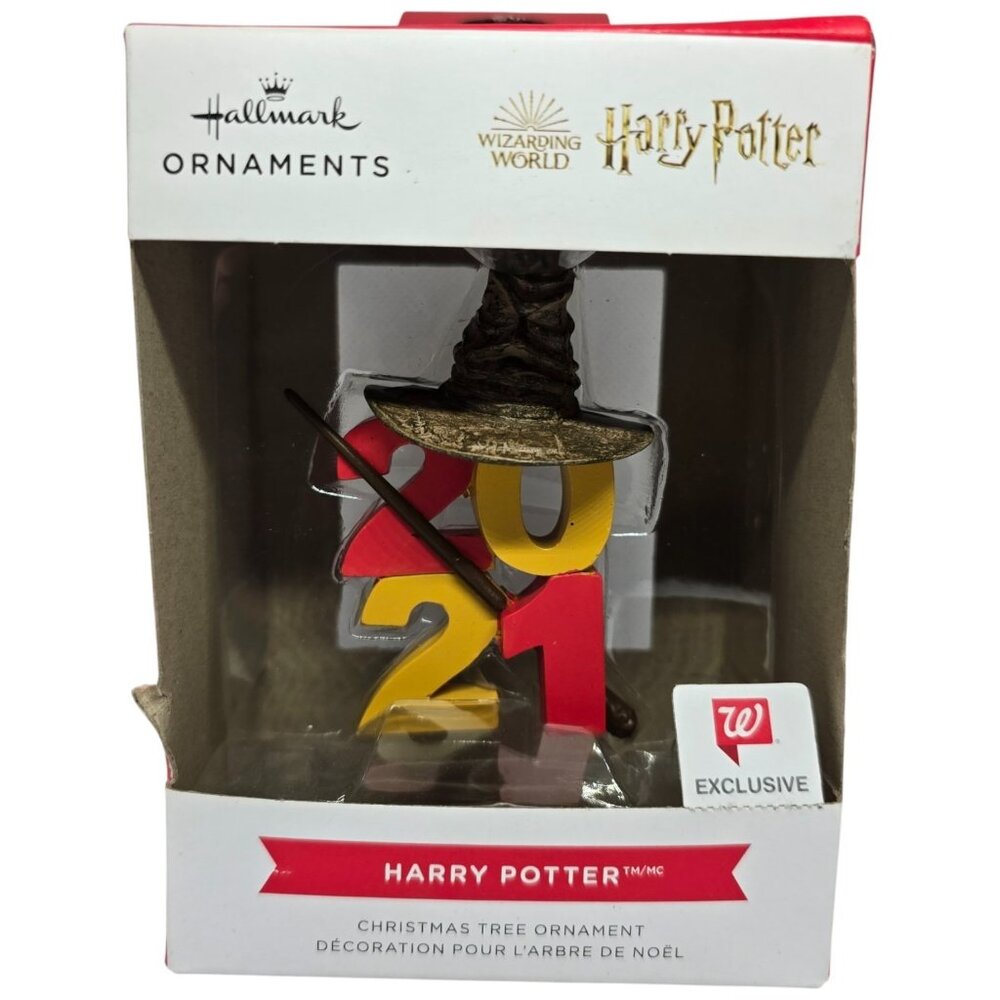 Harry Potter 2021 Wizarding World Christmas Ornament Hallmark‎ Exclusive